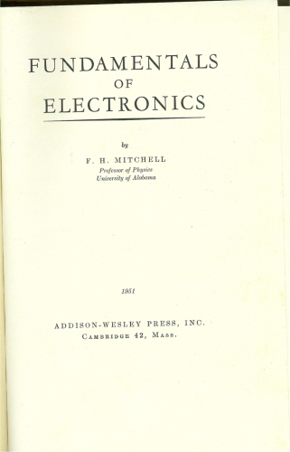 Fundamentals of Electronics