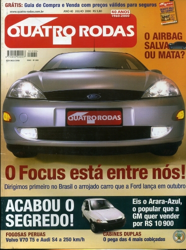 Revista Quatro Rodas (Julho - 2000)