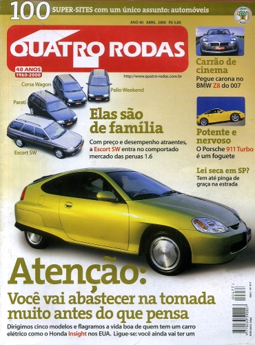 Revista Quatro Rodas (Abril - 2000)