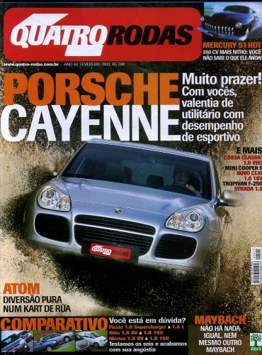 Revista Quatro Rodas (Fevereiro 2003)