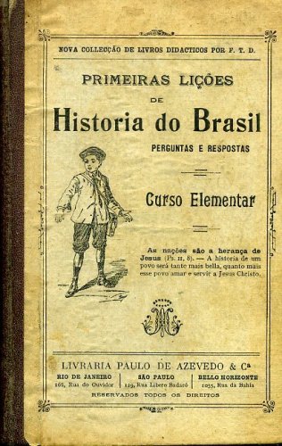 Primeiras Lições de Historia do Brasil
