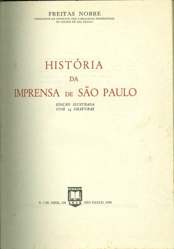 História da Imprensa de São Paulo