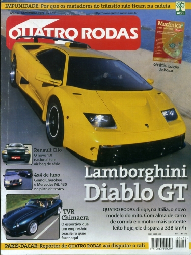 Revista Quatro Rodas (Novembro - 1999)