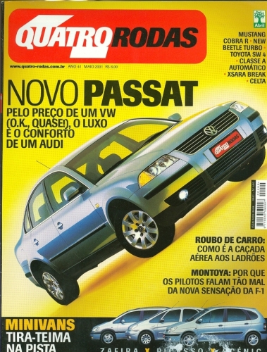 Revista Quatro Rodas (Maio - 2001)