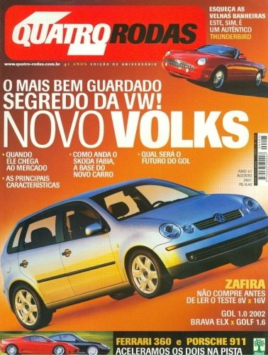 Revista Quatro Rodas (Agosto - 2001)