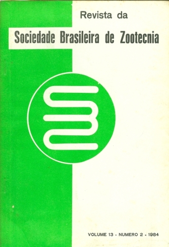 Revista da Sociedade Brasileira de Zootecnia (Vol. 13, Nº 2)