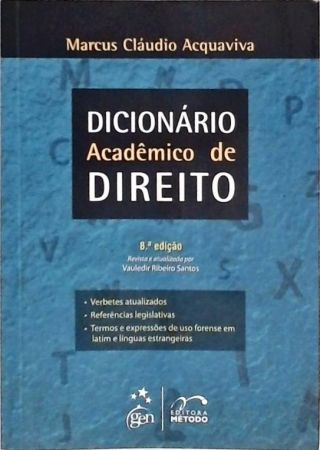 Dicionário Acadêmico de Direito