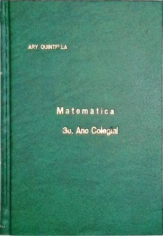 Matemática para o 3o Ano Colegial