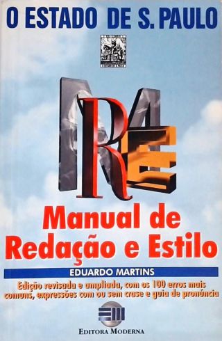 O Estado De S. Paulo  -Manual De Redação E Estilo