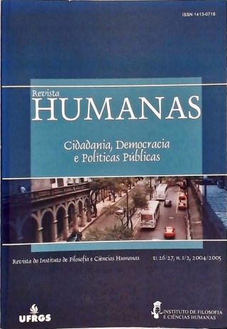 Humanas - Revista do Instituto de Filosofia e CIências Humanas da UFRGS (v. 26 - n° 1/2)