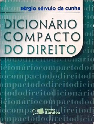 Dicionário Compacto Do Direito