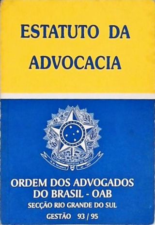 Estatuto da Advocacia