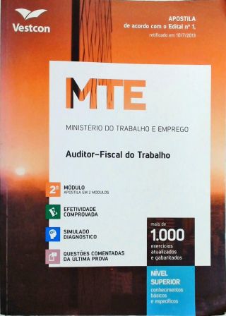 MTE - Auditor-Fiscal do Trabalho