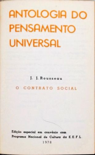 O Contrato Social