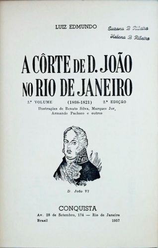 A Corte de D. João no Rio de Janeiro 1808-1821 - Vol. 2