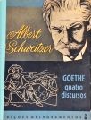 Goethe Estudos Sobre o Poeta Através de Quatro Discursos