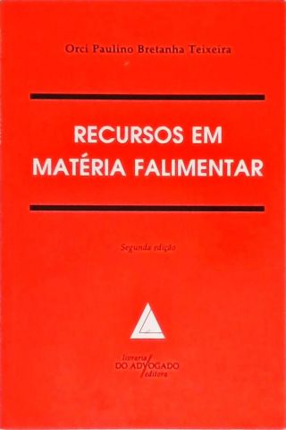 Recursos em Matéria Falimentar