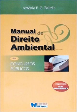 Manual De Direito Ambiental