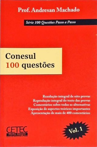 Conesul 100 Questões - Vol. 1