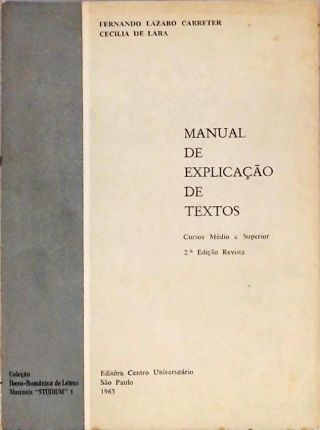 Manual De Explicação De Textos