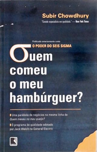 Quem Comeu O Meu Hambúrguer?