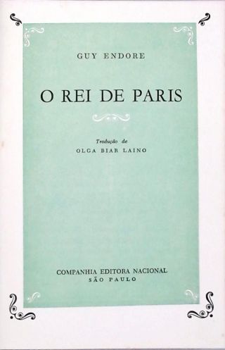 O Rei de Paris