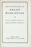 The Confessions of Saint Augustine