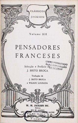 Pensadores Franceses