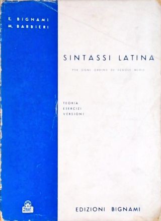 Sintassi Latina (Sintaxe Latina)