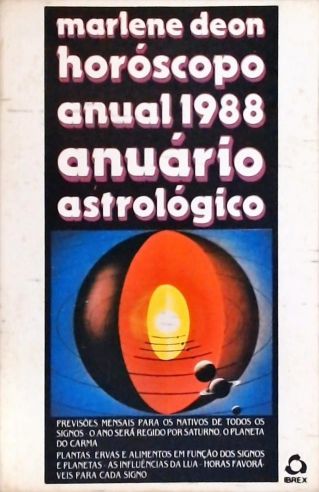 Hosróscopo Anual 1988 - Anuário Astrológico