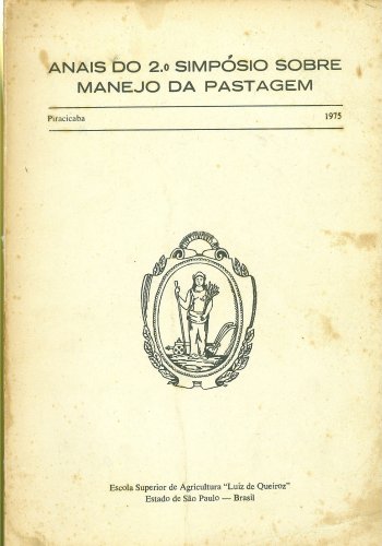 Anais do 2º Simpósio Sobre Manejo da Pastagem