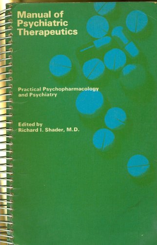 Manual of Psychiatric Therapeutics (Manual de Terapêuticos Psiquiátricos)