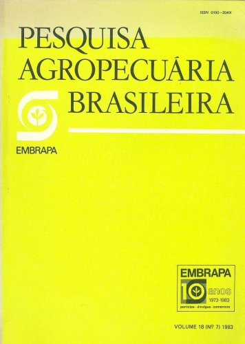 Pesquisa Agropecuária Brasileira (Vol. 18, Nº 7)