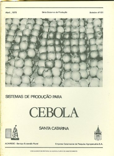 Sistemas de Produção para Cebola