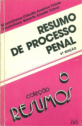 Resumo de Processo Penal