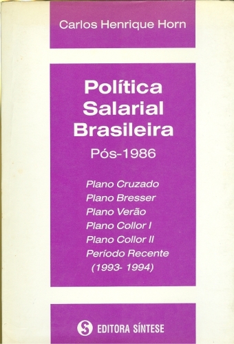 Política Salarial Brasileira (com suplemento)