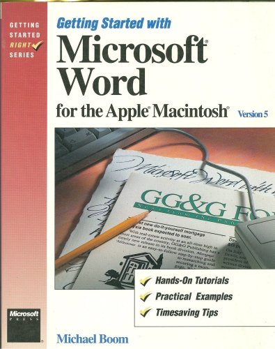 Microsoft Word for the Apple Macintosh - version 5