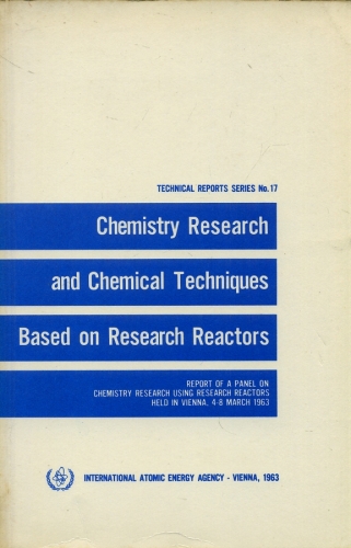 Chemistry Research and Chemical Techniques Based on Research Reactors