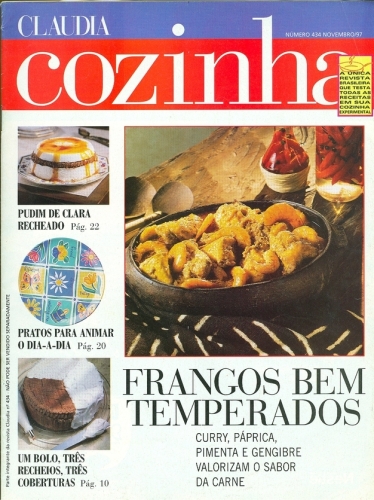 Claudia Cozinha (Novembro - 1997)