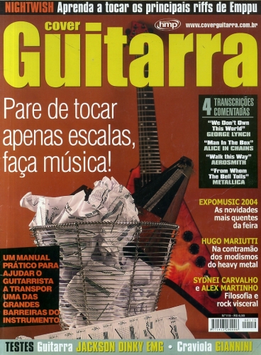 Cover Guitarra (Novembro - 2004)