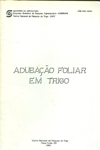 Adubação Foliar em Trigo