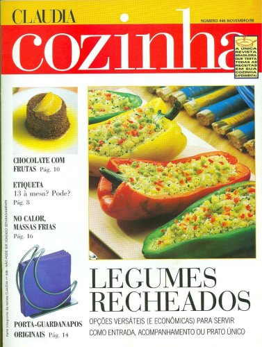 Cláudia Cozinha (Nº 446, Novembro - 1998)