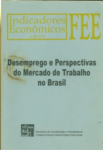 Indicadores Econômicos (vol. 26, nº 2)