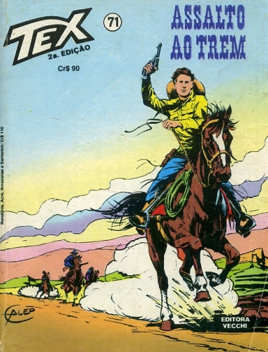 Tex 2ª Edição Nº 71: Assalto ao Trem