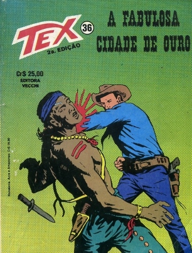 Tex 2ª Edição Nº 36: A Fabulosa Cidade de Ouro