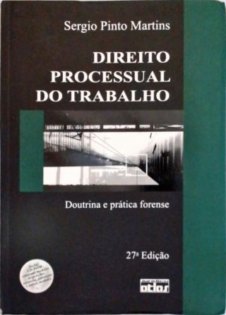 Direito Processual Do Trabalho (Não Inclui Cd)