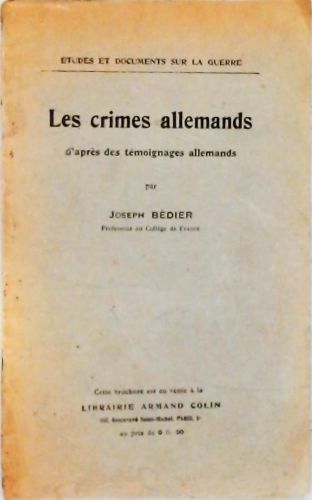 Les Crimes Allemands