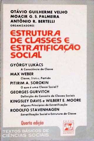 Estrutura de Classes e Estratificação Social