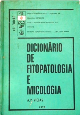 Dicionário de Fitopatologia e Micologia