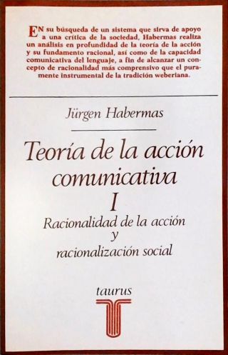 Teoría De La Acción Comunicativa - Em 2 Volumes